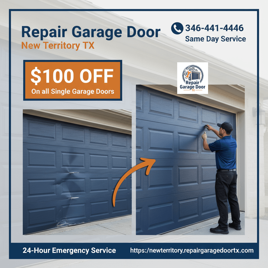 Repair Garage Door New Territory TX